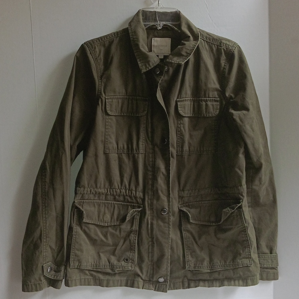 CLASSIC  OLIVE MILITARY FIELD JACKET